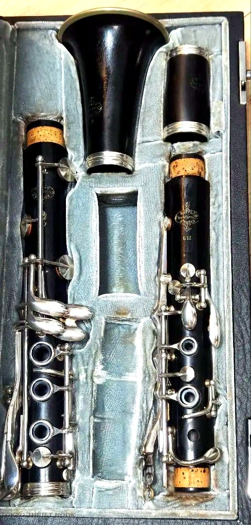 [Overhauled] Buffet Crampon E12 Bb Clarinet Grenadilla Wood w/ Case Serviced